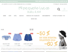 Tablet Screenshot of mipequenolucas.es